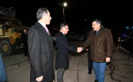 Erzurum Valisi Mustafa Çiftçi, kolluk kuvvetlerini ziyaret etti