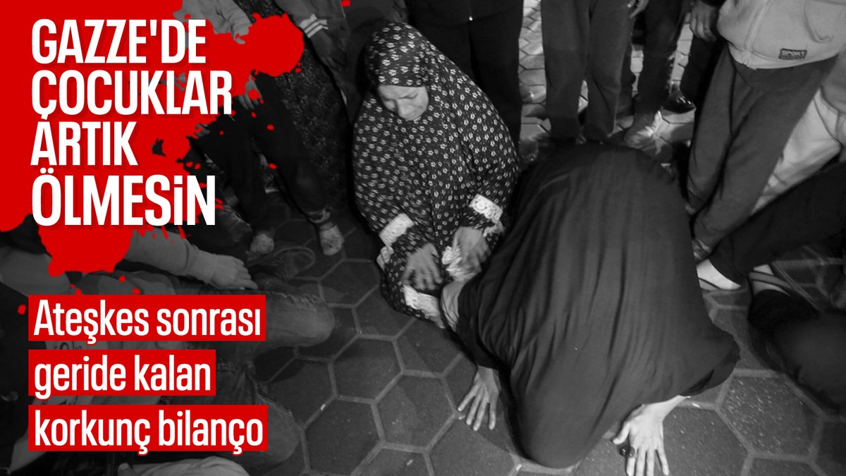 Gazze’de İsrail’in bıraktığı yıkıcı etki