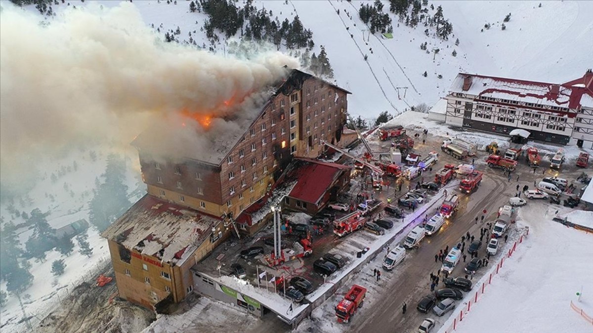 Bolu’da Grand Kartal Otel yangını tekrar incelenmeye alındı