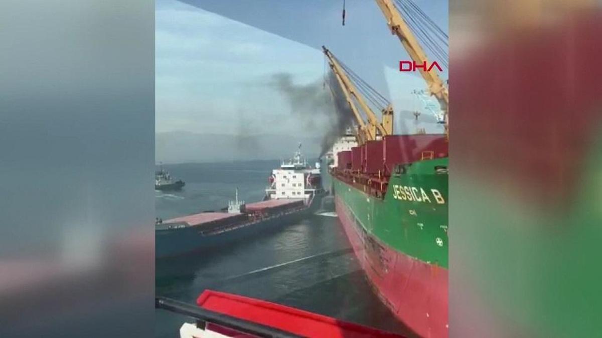 SON DAKİKA… Bursa Gemlik’te korkutan gemi kazası
