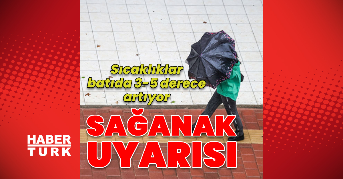Meteoroloji’den kuvvetli sağanak yağmur uyarısı! Bu bölgeler dikkat